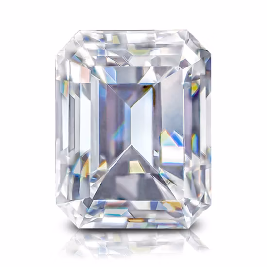 Colorless Moissanite Def-Vvs1 Wholesale Custom Cutting/Sizes Loose Gems Provence Moissanite Diamonds for Jewelry Making
